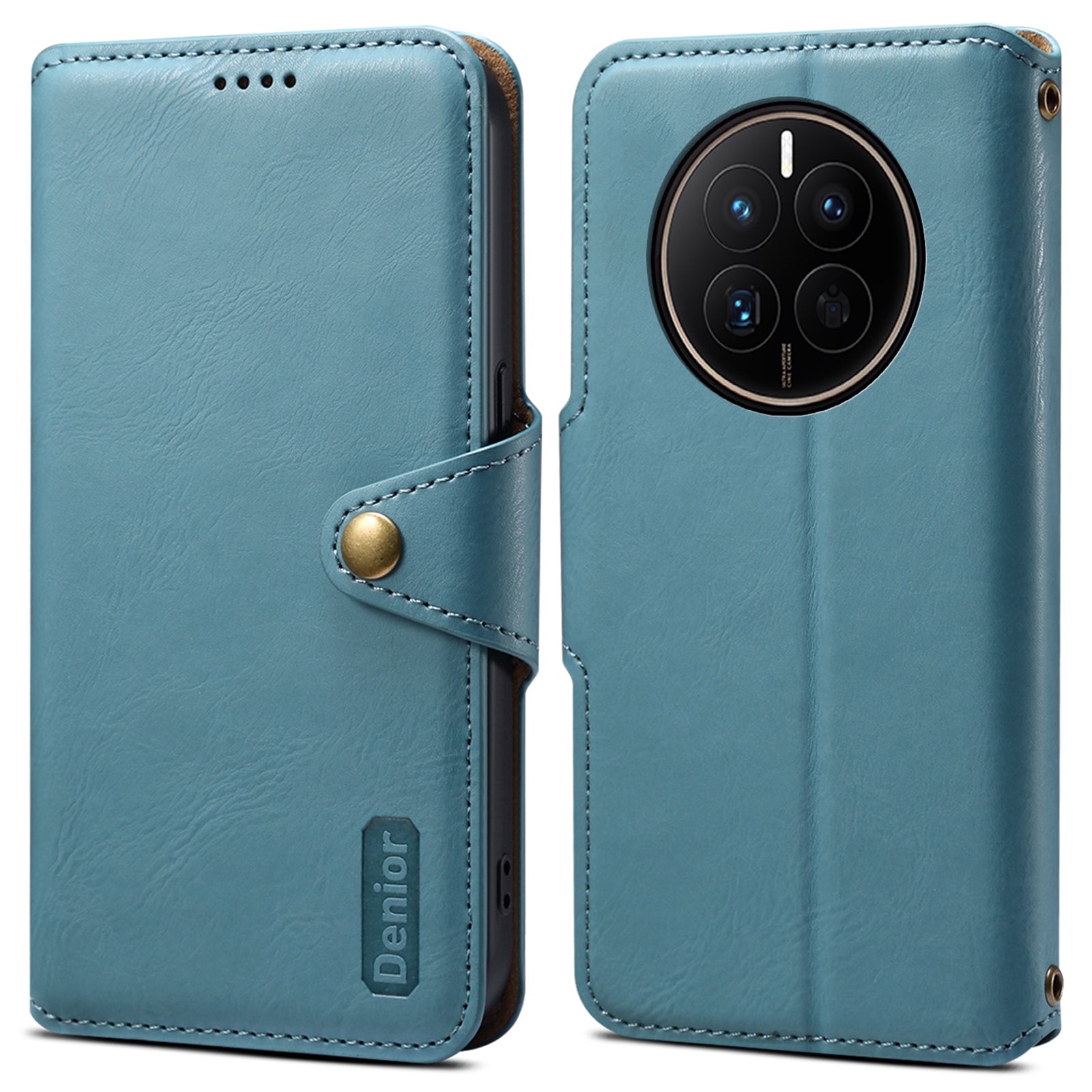 DENIOR For Huawei Mate 50 4G Case Leather Wallet Phone Cover Full Protection DENIOR For Huawei Mate 50 4G Case Leather Wallet Phone Cover Full Protection